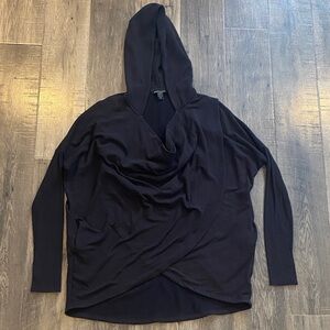 Athleta Black Purana Wrap Sweater